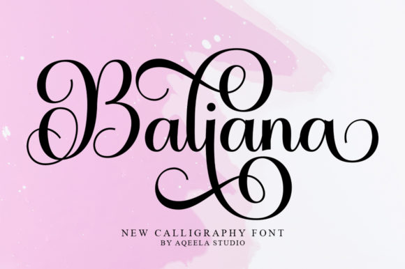 Baliana: A Script Handwritten Font That Elevates Your Brand