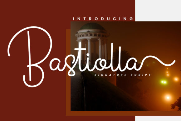 Bastiolla Handwritten Font for Makers & Sellers