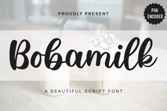 Bobamilk: A Luxurious Light Handwritten Font for Modern Designers