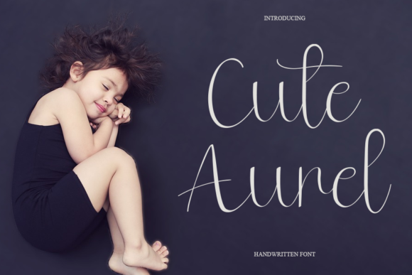 Cute Aurel Font for Elegant Social & Wedding Branding