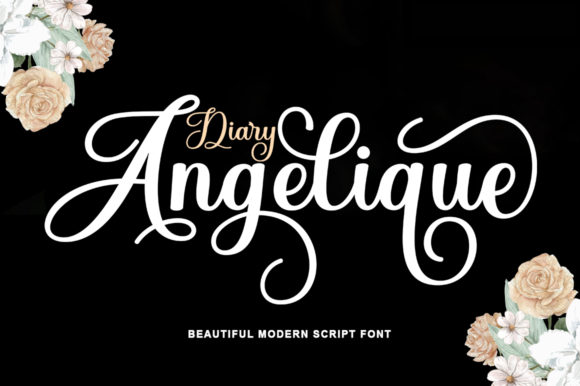 Diary Angelique: The Elegant Script Handwritten Font for Luxury Design