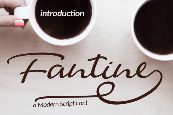 Fantine Font: Vintage Script for Fashion Branding & Editorial Design
