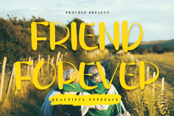 Friend Forever: A Modern Handwritten Font for Real Branding