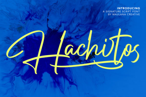 Hachitos Script Font for Professional Branding