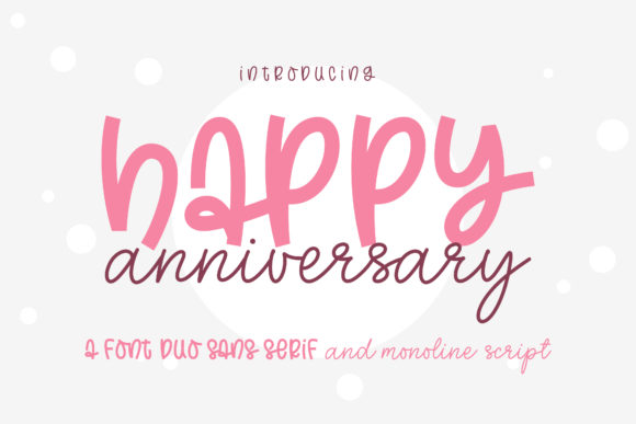 Happy Anniversary Font: A Script Handwritten Typeface for Editorial Elegance