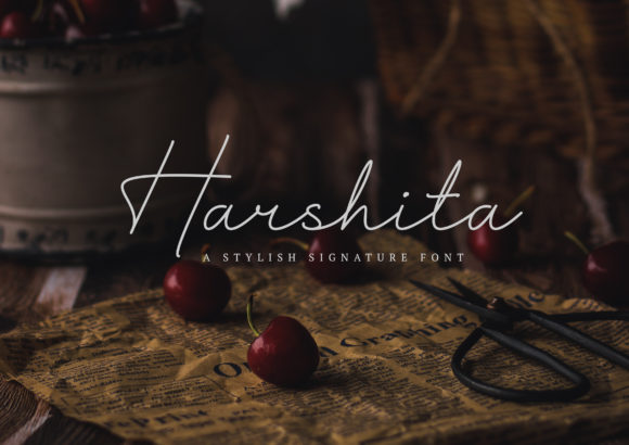 Harshita Font: A Delicate Script for Handmade Elegance