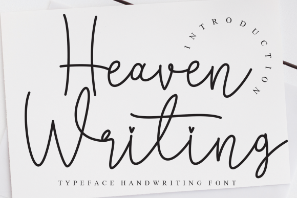 Heaven Writing: A Thin Natural Handwritten Font for Editorial Charm