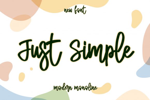 Just Simple: A Natural Handwritten Font for Digital Design