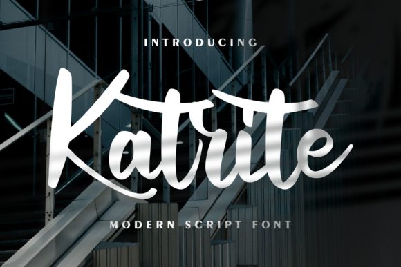 Katrite: A Whimsical Script Handwritten Font for Campaigns That Feel Human