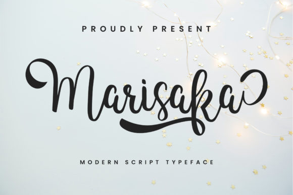 Marisaka: A Refined Script Handwritten Font for Polished Branding