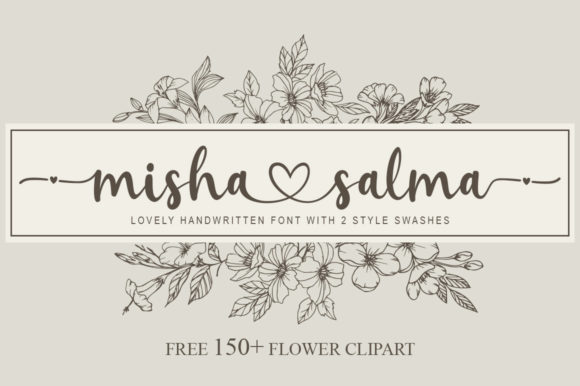 Misha Salma: A Refined Script Handwritten Font for Thoughtful Design