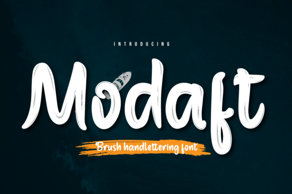 Modaft: A Brush Handwritten Font That Makes Campaigns Stand Out