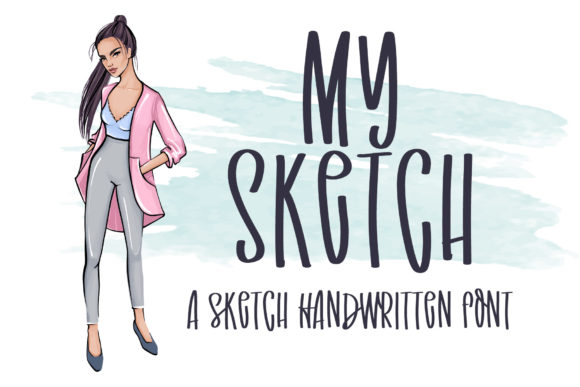 My Sketch: A Cute and Relaxed Handwritten Font for Real Branding