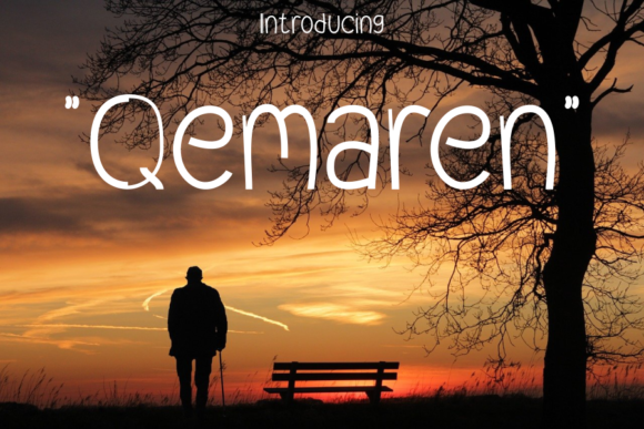 Qemaren: A Simple, Wide-Spaced Handwritten Font for Crafters