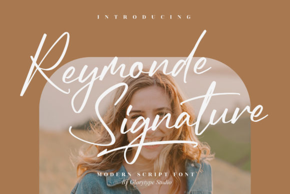 Reymonde Signature: A Romantic Script Handwritten Font for Small Business Branding