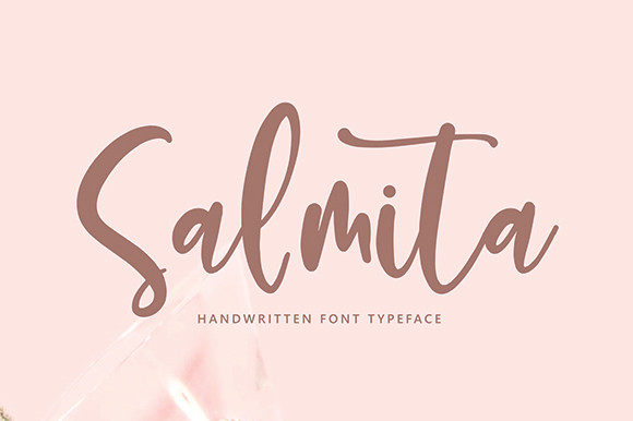 Salmita: An Elegant Script Font for Modern Brand Identity