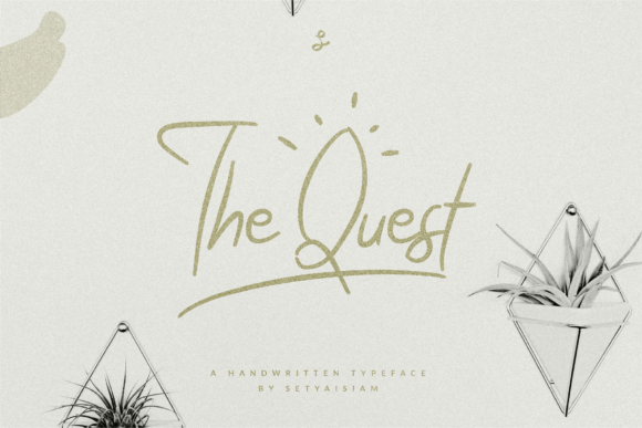 The Quest Script Font for Clear, Elegant Campaign Messaging